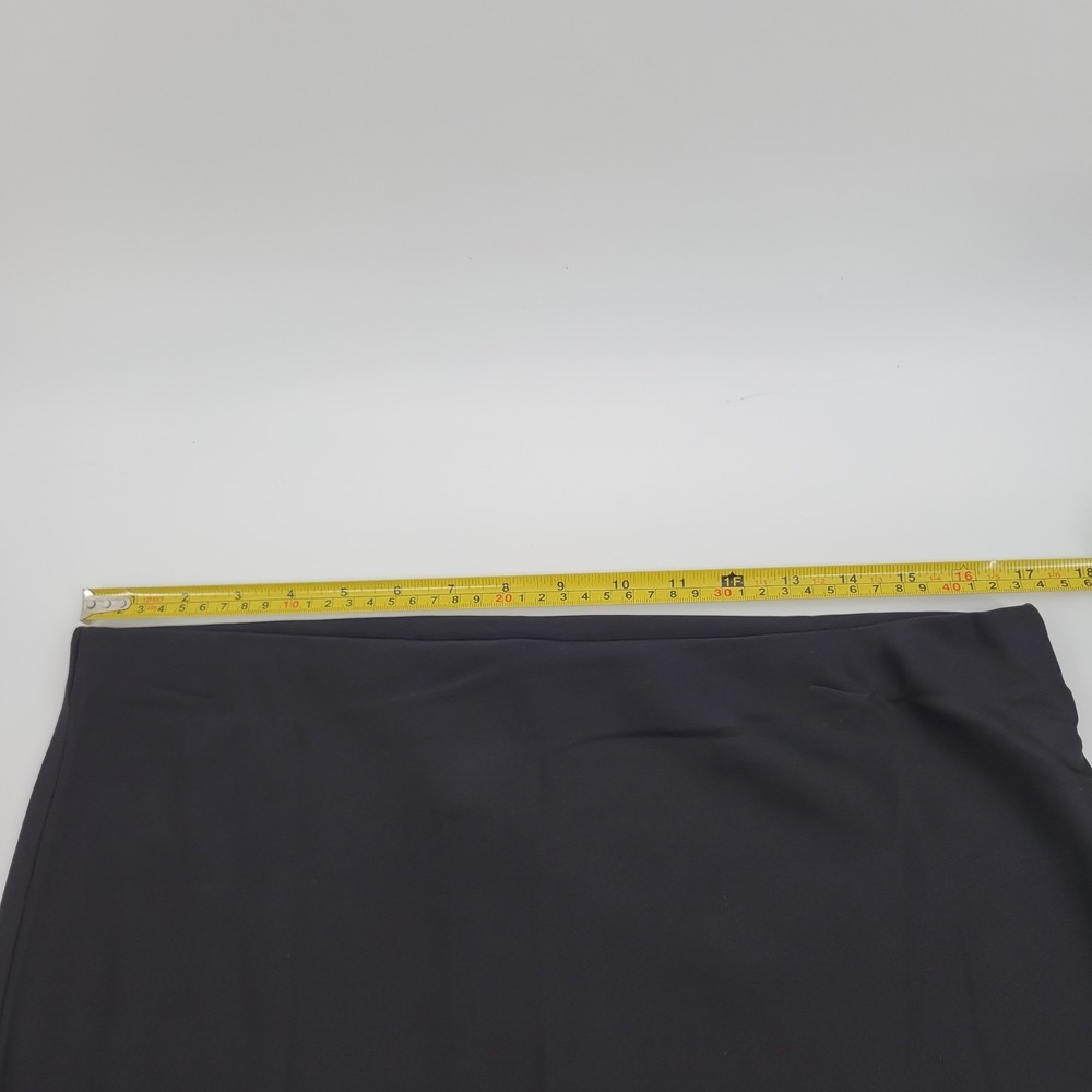 NEW Express Women's Black Satin Maxi Skirt Size Large Cocktail Party Office Work - Picture 7 of 8